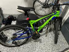 2 vélos CCM Static 24 and Hardline 24 Bikes