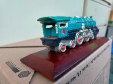 1931 Lionel 400E 'Blue Comet' Locomotive Replica By Avon W/ Wood - Photo 5
