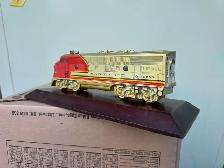 Vintage Lionel Train Santa Fe Locomotive F3  iesel Engine #2333 - Photo 3