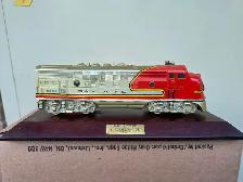 Vintage Lionel Train Santa Fe Locomotive F3  iesel Engine #2333 - Photo 8