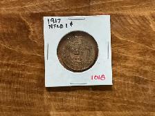 1917 NEWFOUNDLAND One Cent Coin ! - Photo 4