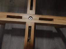 Wooden Plant Stand, Adjustable - Photo 4