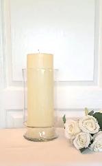 LARGE CANDLES, GLASS WARE - Photo 3