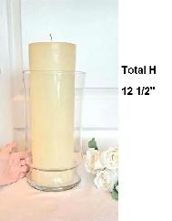LARGE CANDLES, GLASS WARE - Photo 4