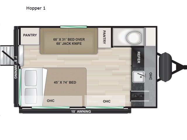 2027 Modern Buggy RV Hopper Hopper 1
