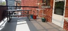 Big room for rent, All included. Close metro Monk, Female only. - Photo 8