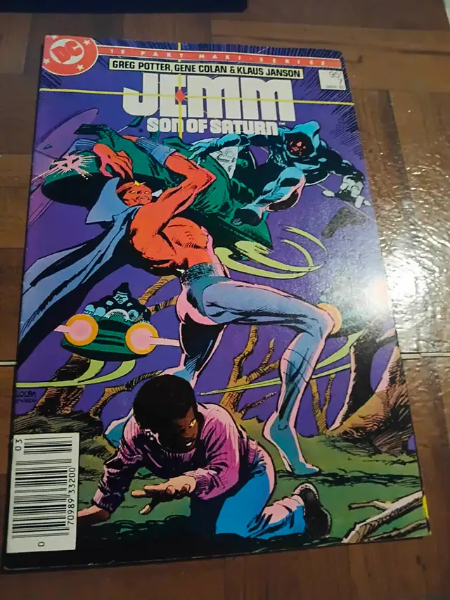 1984 DC Comics Jem Son of Saturn #7 Comic Book