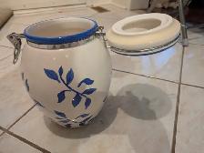 Decorative Ceramic Bowl and Cookie Jar - Photo 5