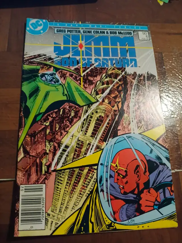 Jemm Son Of Saturn No 6 DC Comic 1984