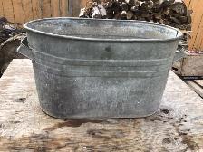 Vintage Galvanized boiler tub - Photo 4