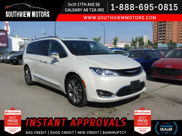 2017 Chrysler Pacifica 4dr Wgn Limited |Pano. Double Sunroof | L
