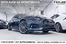 2018 AUDI A5 Sportback Progressiv TOIT PANO/CAMERA/NAV/80,000km - Photo 8