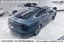 2018 AUDI A5 Sportback Progressiv TOIT PANO/CAMERA/NAV/80,000km - Photo 9