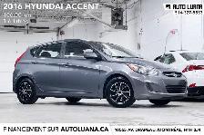 2016 HYUNDAI Accent GL MANUELLE/BLUETOOTH/TRES PROPRE/106.000km