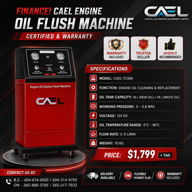 CAEL Engine Oil Flush Machine