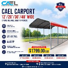 New CAEL Garage Sheds & Metal Carport - Photo 2