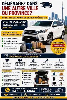 Déménagement Abordable Partout en Ontario et au Québec