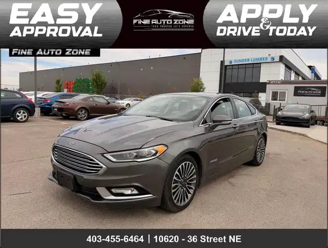 2018 Ford Fusion Hybrid Titanium : Fully Loaded