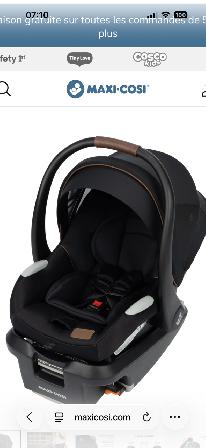 SIÈGE AUTO POUR BÉBÉ