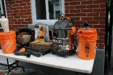 TABLE SAW DUST COLLECTION SYSTEM
