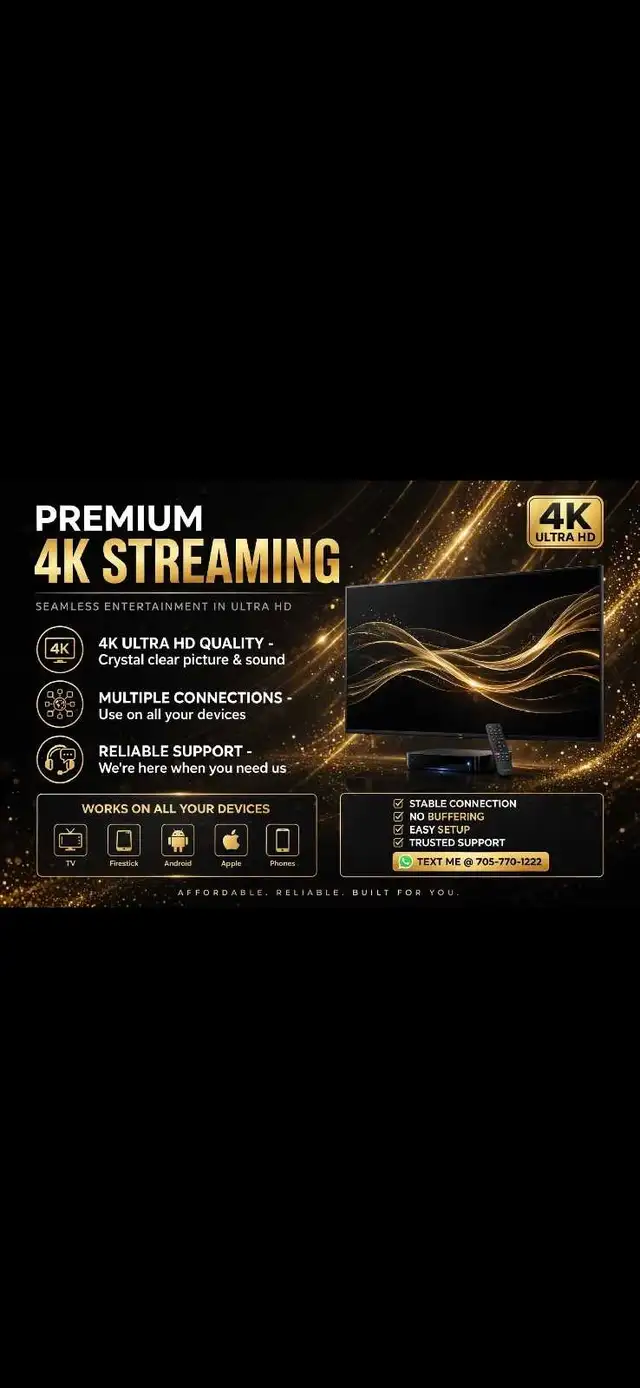 Premium TV Streaming Service