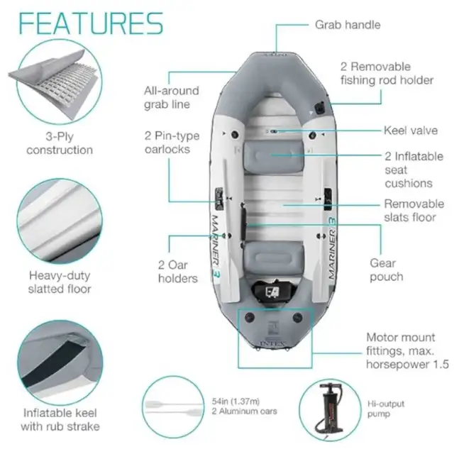 mariner inflatable boat