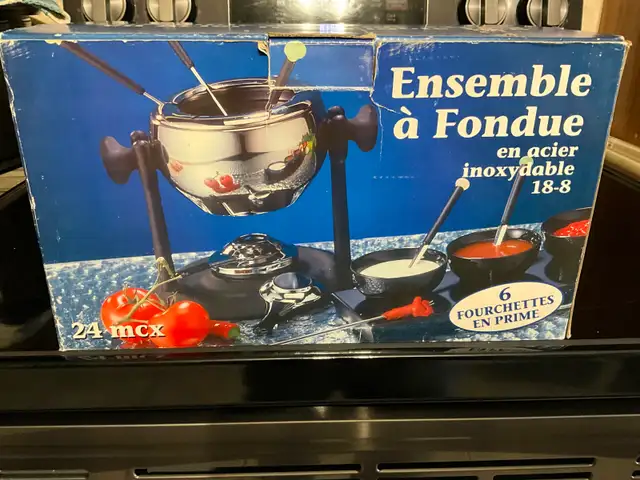 Ensemble à fondue