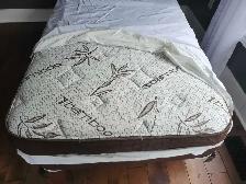 FREE Firm Twin Mattress & Boxspring with Frame