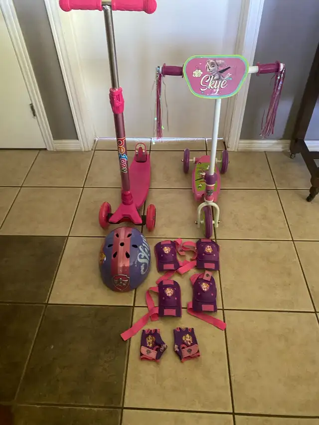 kids skye scooters and accessories