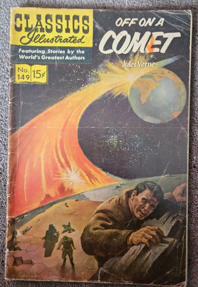CLASSICS ILLUSTRATED COMICS - VINTAGE 1960's - # 149 to 167