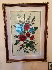 Needlepoint Roses - Photo 2