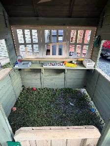 Wooden playhouse for kids - Photo 2