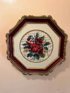 Needlepoint Flowers