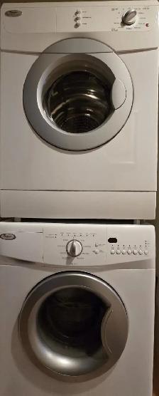 Stacked Apartment Size Washer/Dryer