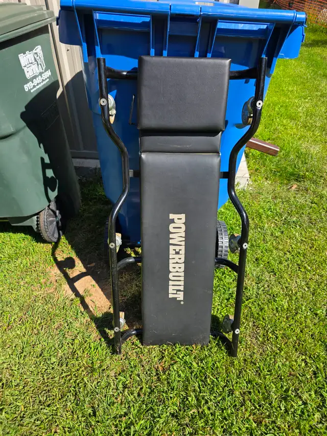 Powerbuilt Mechanics Creeper 6 Full Swivel Wheels & Adjustable