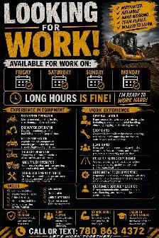 Looking for work