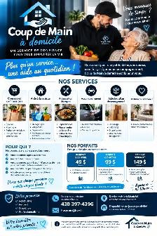 BESOIN D’UN COUP DE MAIN À  DOMICILE