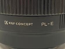 Brand New K&F Concept PL-E Mount Lens Adapter PL to Sony E Mount - Photo 10