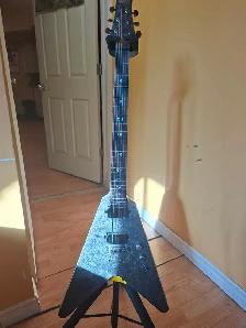 Schecter V-1 Juan of the Dead signature model