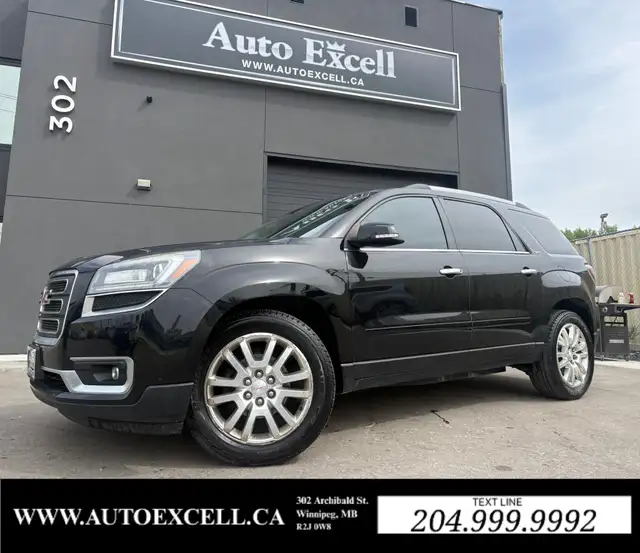 2016 GMC ACADIA SLT - LEATHER SEATS - NAVIGATION - 3RD ROW SEATS