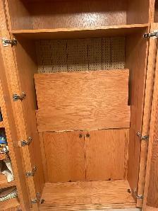 CRAFT/SEWING OAK WALL UNIT - Photo 2