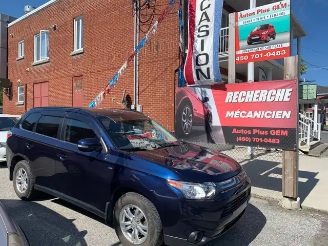 2014 Mitsubishi outlander GT auto 7 passagers