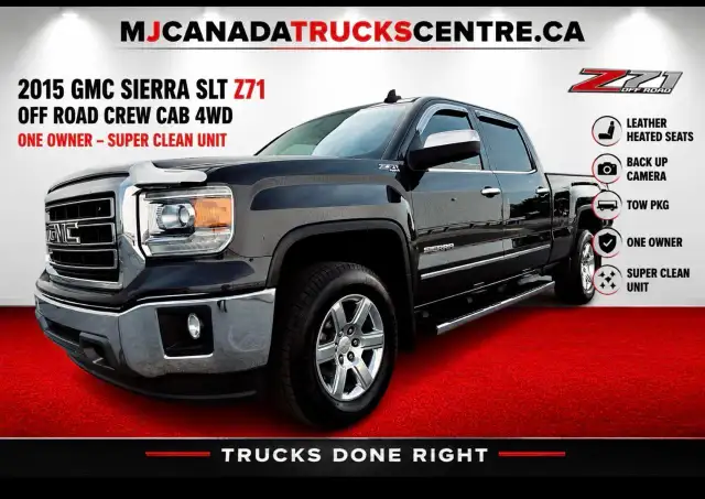 2015 GMC Sierra 1500 SLT Z71 6.5 FT BOX - More Trucks @ MJCANADA