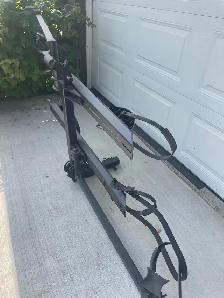 Aluminum Hitch Mounted 2 Bike Carrier