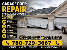 GARAGE DOOR OPENER REPAIR EDMONTON – FAST SERVICE