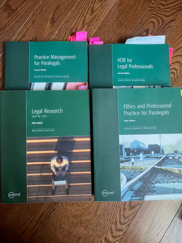 Emond Publishing: Many Paralegal books Newestt Edition