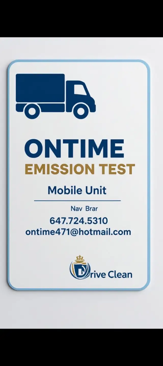 Mobile Emission Test for Commercial trucks