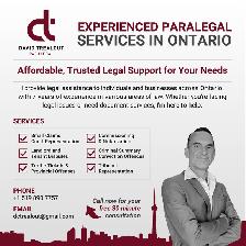 Licensed Paralegal – Small Claims, LTB & Traffic