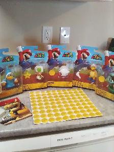 Super Mario Bros World of Nintendo Action Figures New Jakks - Photo 2