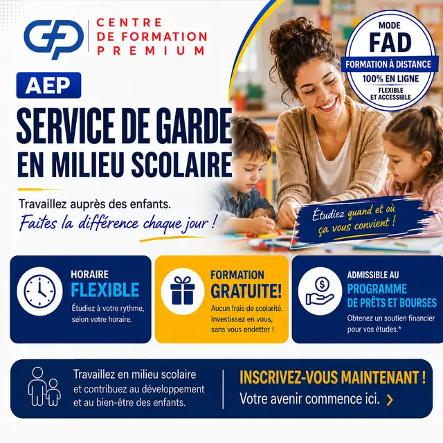 AEP - Service de garde en milieu scolaire